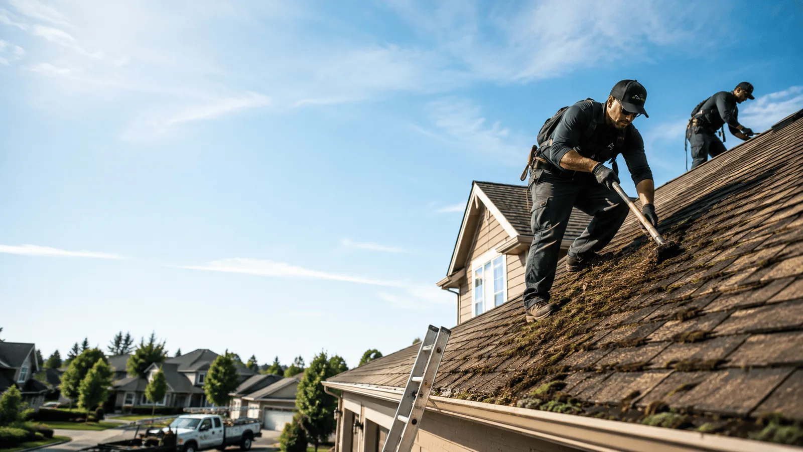 Roof Moss Removal in Mansfield, AR near me